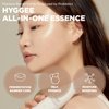 HYGGEE All in One Essence - Moisturizing Face Gel Lotion for All Skin Types - Probiotics & Hyaluronic Acid - Fresh and Soft Formula - Skin Irritation Free, 3.71 fl.oz.