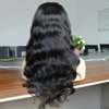 BEEOS 0.1mm Ultra-thin 5x5 SKINLIKE Real HD Lace Closure Wig,180% Density Pre-plucked Bleached Knots Natural Hairline Body Wave Human Hair Wigs Invisible HD Lace 18 Inch