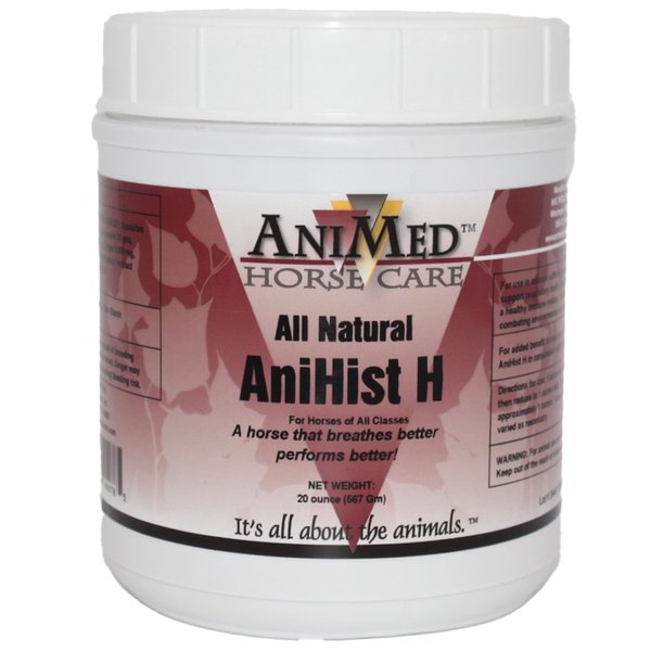AniMed Histall-H to Support Respiratory Health in Horses, 20-Ounce…