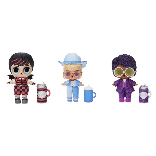L.O.L. Surprise! Boys Character Doll Series 3 with 7 Surprises Including Random Exclusive LOL Boys Doll (Anatomically Correct), Bottle, Accessory, Secret Message, Stickers, Shoes | Ages 4+