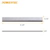 POWERTEC 6-1/8 Inch Jointer Blades for Ridgid JP06000, JP06101, JP0610 Jointer, Replacement for AC8600, JE08008 Jointer Knives, Set of 3 (148020)