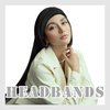FULZTEY Black Headbands for Women Wide Head Bands Stretchy Sport Yoga Workout Hairband Thick Boho Bandanas Knotted Turban Non Slip Hair Wrap Versatile Hair Accessories for Girls Pack of 4