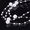 Bingcute 100 Feet Fishing Line Artificial Pearls String Beads Chain Garland Flowers Wedding Party Decoration,Party Supplies
