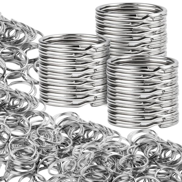 MAQIHAN 100pcs Key Ring - Metal Key Chain Ring For Keychain Of Home Car School Office Diy Crafts Dog Ring And Other Keys Attachment 1 Inch.