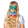 Harry Potter Hogwarts School Slytherin House Crest Hair Bow