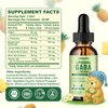 Liposomal GABA L-Theanine Drops for Kids - Liquid GABA Supplement with Magnesium, Chamomile, Lemon Balm & Vitamin B6 - Support Relaxation, Focus & Stress Relief for Kids & Adults - Pineapple Flavor
