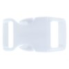 Paracord Planet 5/8 Inch Contoured Side Release Buckle (White Cloud, 25 Pack)