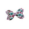 Doughnuts Glitter Hair Bow Set/ 2 Bows/Birthday Bows/Cosplay Bows/Cartoon Inspired Hair Bows by Inspired Bows