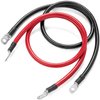 Spartan Power Battery Cable 1 Foot or 12 Inch 4 Gauge AWG Wire Set 5/16" M8