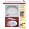 Arlington CP3540-1C Ceiling Box Cover Plate for 3-1/2" & 4" Boxes, Paintable