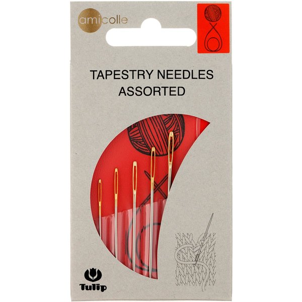 Tulip Needle Company AC-043E Big Eye Tapestry Needles
