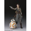 S.H. Figuarts Star Wars Rei (The Last Jedi), Approx. 5.7 inches (145 mm), ABS & PVC Pre-Painted Action Figure