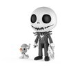 Funko 5 Star: Nightmare Before Christmas - Jack Skellington with Zero Collectible Figure, Multicolor