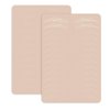3 pcs Pink Microblading Hairstroke Practice Skin Hair strokes Pattern Pre-printed Silicone Practice Pad Permanent Makeup Eyebrow Tattoo Latex (Version 1)