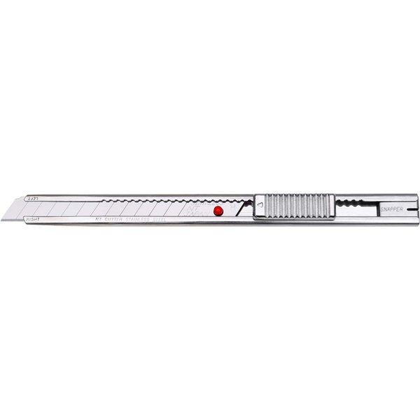 NT Cutter PRO Auto-Lock Stainless Steel Utility Knife (A-1P) 9mm
