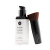 Jerome Alexander My Color Self Adjusting Full Coverage Foundation Makeup with Kabuki Brush (Light)
