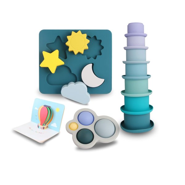 Montessori Toys for 1 Year Old - Gift for Toddlers, Baby Educational Toys for 6-12 Months, Baby Gift Set for Cognitive Development, Montessori Toys for Babies 6-12 Months