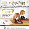 P.M.I. Hermione & Ron w/Potions | Collection of 13 Harry Potter Stamps | Harry Potter Gifts & Harry Potter Toys | Party Supplies, Party Decor, Mini Figurines, Toys, Gifts