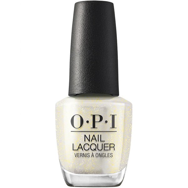 OPI Nail Lacquer, Soft Sheer & Glitter Finish Metallic Nail Polish, Up to 7 Days of Wear, Chip Resistant & Fast Drying, Spring '24, Your Way Collection, Gliterally Shimmer, 0.5 fl oz
