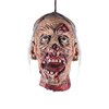 Yarstar Halloween Zombie Head Pendant Simulated Dead Head Bloody Dead Body Parts Horrible Hanging Severed Head Decorations Scary Halloween Props Decorations Haunted House Props Decorations