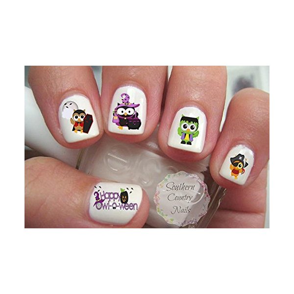 Halloween Nail Art Decals Set 12