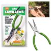 Lawn Jaws The Original Sharktooth Weed Puller Remover Weeding & Gardening Tool Weeder -Pull from The Root Easily! Ergonomic Handheld Weeding Tool for Spring Summer Cleaning, for All Age Gardeners
