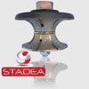 Stadea Diamond Router Bit Granite Diamond Profile Wheel - Full Bullnose Half Round Countertop Edge Profile Router Bits V40 for Granite Stone Concrete Counter Edges