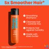 Matrix Mega Sleek Shampoo | Controls Frizz Leaving Hair Smooth & Shiny | With Shea Butter | For Dry, Damaged Hair | Clarifying Shampoo | Salon Professional Shampoo | Packaging May Vary | 10.1 Fl. Oz.