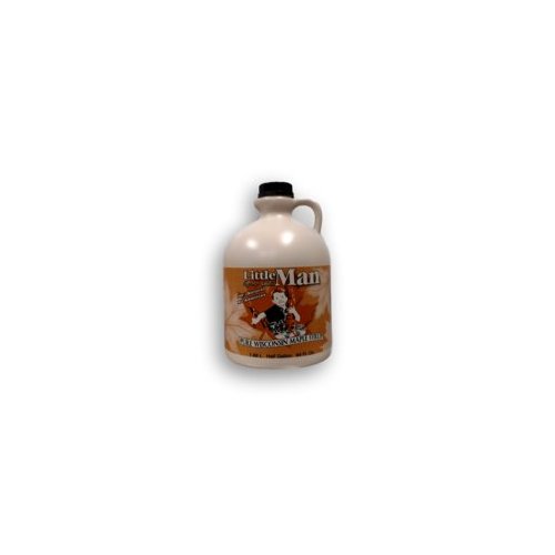 100% Pure Wisconsin Maple Syrup Grade A Medium Amber Half Gallon (64oz)