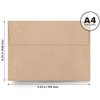 Bliss Collections Sweet Greenery All Occasion Blank Folded Cards with Envelopes, Bulk Pack of 24 Tented Notecards, 4x6 Assorted Cards for All Occasions Stationery Set