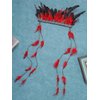 GORTIN Indian Headdress Feather Headbands Native American Costume Headband Bohemian Hippie Headpiece Gypsy Feather Hair Accessory for Women and Men