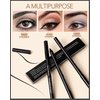 3 Pcs Matte Black Waterproof Smudge-proof Gel Eyeliner Pencil, Fade-Proof Eyeliner Pen Easy-to-Sharpen Pencil, Cat Eye/Smoky Eye Makeup Pen, Waterline Gel Eye Liner, Makeup Gift Set for Women