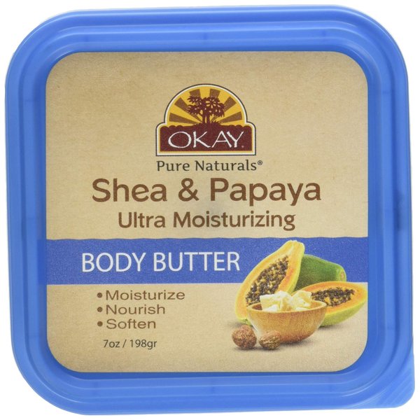 OKAY SHEA and PAPAYA Ultra Moisturizing Body Butter 7oz
