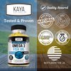 Kaya Naturals Omega 3 Supplement | Nature Made Omega 3 Fish Oil - 100% Pure Sea-Harvested Pelagic Fish Oil with No Fishy Aftertaste - Omega 3 Vitamins | Fish Oil - 60 Count Softgels