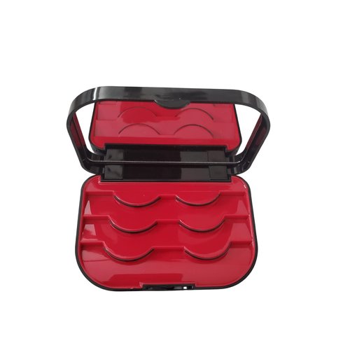 Coiffure Extensions Three Tier Magnetic Eyelash Storage Case With Mirror And Tweezer, Magnetic Eyelash Holder, Magnetic Eyelash Travel Case, Magnetic Eyelash Travel Holder, Magnetic Eyelash Organizer