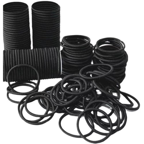 No Damage Hair Ties. Damage Free, Hair Accrssories, Hair Tie, Black Hair Ties, No Slip Hair Tie 100 pieces