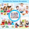 Uiqozok Party Favors for Kids Building Set, 24 Pack Animals Building Blocks Toy, Classroom Prizes Goodie Bag Stuffers, Christmas Day Easter Birthday Gift for Boys Girls Ages 6-12+