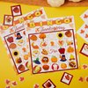 JOYIN 28 Players Thanksgiving Bingo Cards (5x5) for Kids Family Activities, Party Card Games, School Classroom Games, Turkey Party Favors Supplies