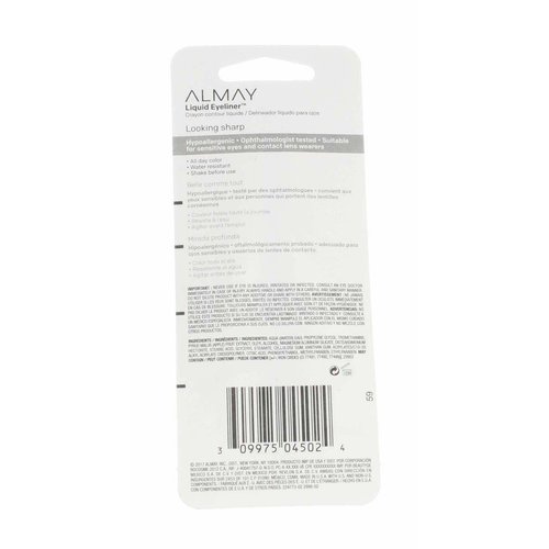 Almay Liquid Eyeliner, Brown 222, 0.1-Ounce Package