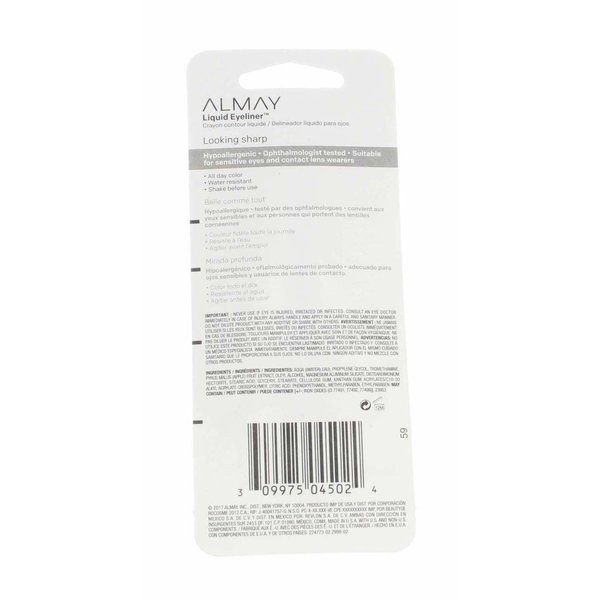 Almay Liquid Eyeliner, Brown 222, 0.1-Ounce Package