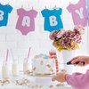 Zhanmai 500 Pieces Bear Shaped Confetti Baby Shower Cream Brown Sprinkles Bear Table Paper Confetti for Boy Girl Home Party Table Decorations, 0.98 Inch