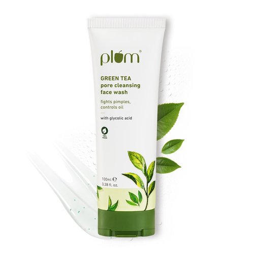 Plum Green Tea Pore Cleansing Face Wash Oily Skin Face Wash For Women & Men, 100 ml, 3.38 oz…