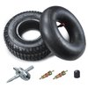 HOLATO 9x3.50-4 9"x3-1/2" Tire and Inner Tube for 49cc Stand Up Gas Electric Scooter 4-Wheeler Garden Zero Turn Lawn mower Go Kart 2-stroke Mini ATV Skateboard Scooter Tractor Heavy Duty Parts