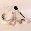 T. LeClerc Powder Blush - Professional High Impact All-Day Wear Flush of Color, Natural & Smooth Makeup Buildable Mineral - No Caking, Blends Easily & Contours Cheeks Made In France (Brun Voilé)
