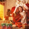 Hammont Christmas Candy Boxes - 18 Pack - Colorful Party Favor Treat Boxes with Sturdy Handle – Perfect for Wedding Favors, Parties and Celebrations | 4.5” x 3.75” x 2.25”