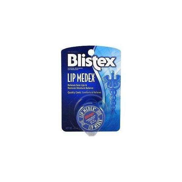 Blixtex Lip Medex Lip Protectant - Relieves Chapped and Sore Lips (.25) by Blistex