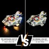 LIGHTAILING Light for Lego- 75357 Ahsoka Ghost & Phantom II - Led Lighting Kit Compatible with Lego Building Blocks Model - NOT Included The Model Set