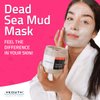 YEOUTH Dead Sea Mud Mask with Hyaluronic Acid and Avocado Oil, Revitalizing Facial Masks for Smoother, More Radiant Skin, Face Mask Skin Care 8oz