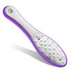 MR.GREEN Foot File Double Sided Pedicure Foot Care Tools Professional Callus Remover Foot Rasp Stainless Steel Foot Scrubber for Feet (Purple)