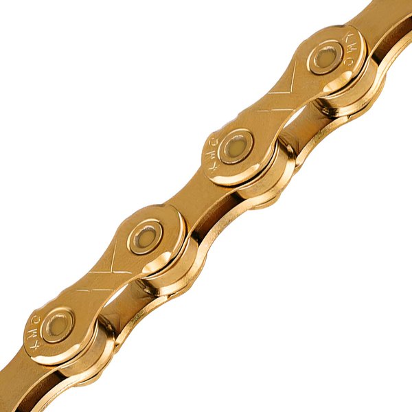 KMC X10 10-Speed X-Series TI-Gold Bicycle Chain Compatible with Shimano, SRAM, Campagnolo and All Major Systems